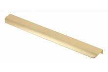 Ручка мебельная алюминиевая HEXA 320мм/360мм, светлое брашированное золото — купить оптом и в розницу в интернет магазине GTV-Meridian.